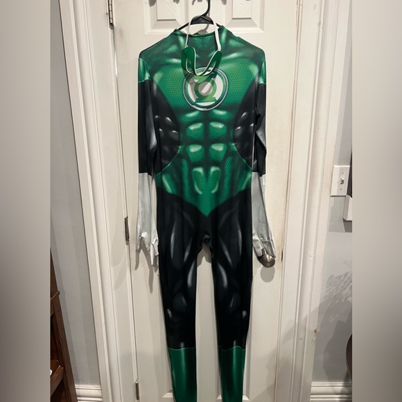 Green Lantern Costume with Mask - Picture 2 of 4